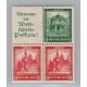 ALEMANIA 1931 ESTAMPILLAS SE-TENANT ZUSAMMENDRUCKE NUEVAS CON GOMA !!! HERMOSA Y RARA PIEZA